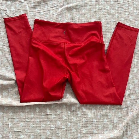 ZYIA Vibrant Red Leggings - Picture 1 of 2